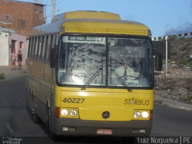 Viação Itapemirim 40227 na cidade de São Caitano, Pernambuco, Brasil, por Luiz Paulo A.  Nogueira. ID da foto: 1081003.