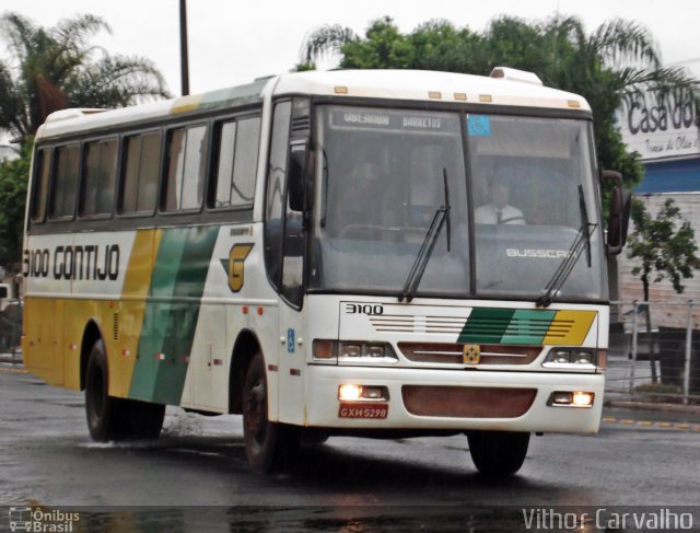 Empresa Gontijo de Transportes 3100 na cidade de Uberaba, Minas Gerais, Brasil, por Vithor Augusto  Souza Carvalho. Número da foto: #1080598.