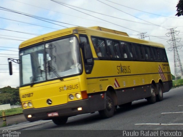 Viação Itapemirim 40187 na cidade de São José dos Campos, São Paulo, Brasil, por Paulo Rafael Peixoto. ID da foto: 1080684.