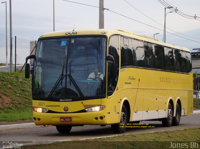 Viação Itapemirim 5021 na cidade de Belo Horizonte, Minas Gerais, Brasil, por Jones Bh. ID da foto: 1081197.