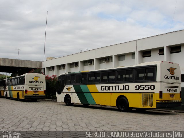 Empresa Gontijo de Transportes 9550 na cidade de Governador Valadares, Minas Gerais, Brasil, por Sérgio Augusto Braga Canuto. ID da foto: 1082371.