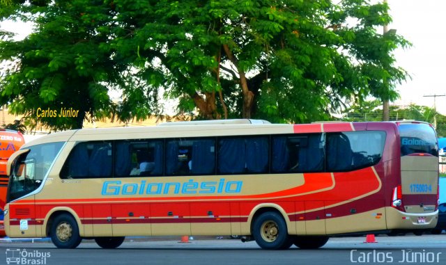 Auto Viação Goianésia 175003-4 na cidade de Goiânia, Goiás, Brasil, por Carlos Júnior. Número da foto: #1081296.