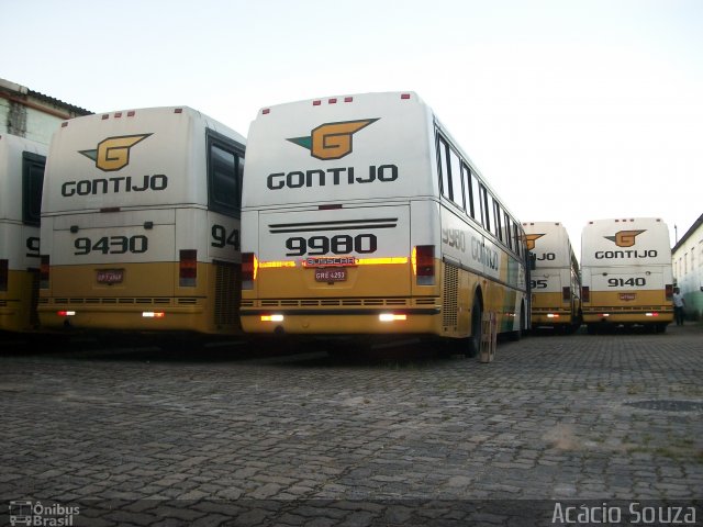 Empresa Gontijo de Transportes 9980 na cidade de Belo Horizonte, Minas Gerais, Brasil, por Acácio Souza. ID da foto: 1125263.