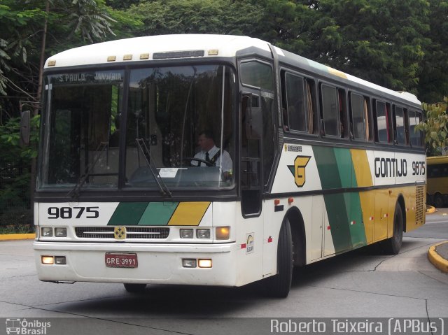 Empresa Gontijo de Transportes 9875 na cidade de São Paulo, São Paulo, Brasil, por Roberto Teixeira. ID da foto: 1126043.