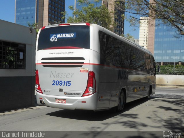 Viação Nasser 209115 na cidade de São Paulo, São Paulo, Brasil, por Daniel Nascimento  Trindade. Número da foto: #1144388.