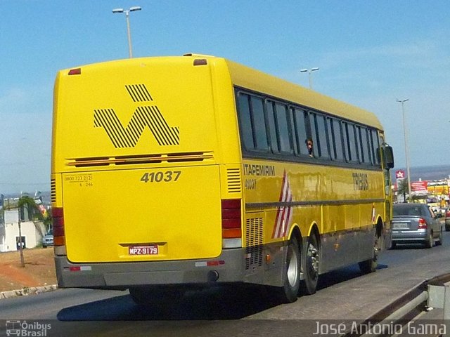 Viação Itapemirim 41037 na cidade de Valparaíso de Goiás, Goiás, Brasil, por José Antônio Gama. Número da foto: #1144403.