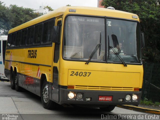 Viação Itapemirim 24037 na cidade de São Paulo, São Paulo, Brasil, por Dalmo Pereira da Costa. Número da foto: #1143201.