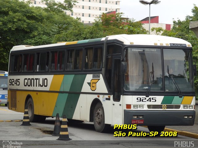 Empresa Gontijo de Transportes 9245 na cidade de São Paulo, São Paulo, Brasil, por Paulo Henrique. ID da foto: 1143817.