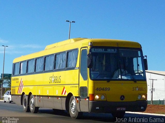 Viação Itapemirim 40489 na cidade de Valparaíso de Goiás, Goiás, Brasil, por José Antônio Gama. Número da foto: #1144342.