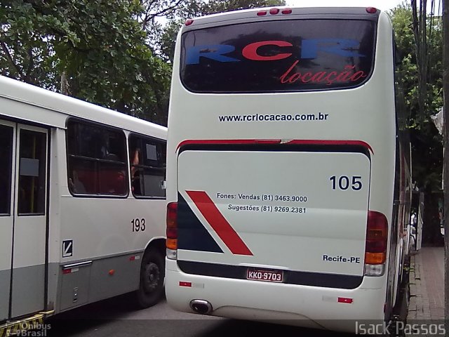 RCR Locação 105 na cidade de Recife, Pernambuco, Brasil, por Isack Passos. ID da foto: 1144392.