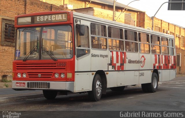 Empresa Auto Ônibus Paulicéia 1860 na cidade de Piracicaba, São Paulo, Brasil, por Gabriel Ramos Gomes. Número da foto: #1143256.
