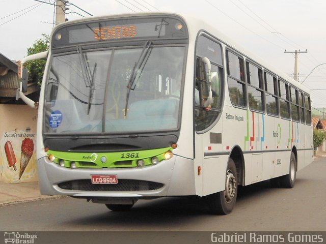 Viação Millenium 1361 na cidade de Piracicaba, São Paulo, Brasil, por Gabriel Ramos Gomes. Número da foto: #1143252.