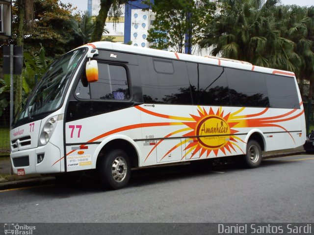 Amanhecer Transportes e Turismo 77 na cidade de Santos, São Paulo, Brasil, por Daniel Santos Sardi. Número da foto: #1144025.