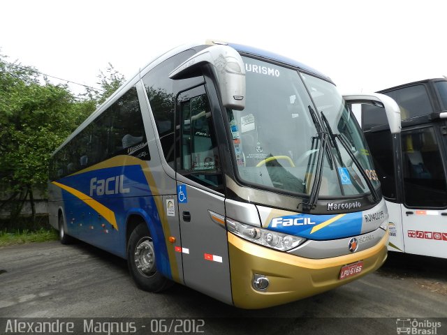 Fácil Transportes e Turismo RJ 140.035 na cidade de Rio de Janeiro, Rio de Janeiro, Brasil, por Alexandre  Magnus. Número da foto: #1145502.