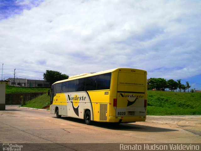 Viação Nordeste 8020 na cidade de Natal, Rio Grande do Norte, Brasil, por Renato Hudson Valdevino. Número da foto: #1145397.