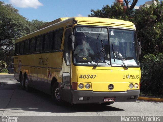 Viação Itapemirim 40347 na cidade de São Paulo, São Paulo, Brasil, por Marcos Vinícius. ID da foto: 1145796.