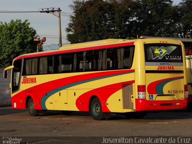 Auto Viação Jurema RJ 120.110 na cidade de Duque de Caxias, Rio de Janeiro, Brasil, por Josenilton  Cavalcante da Cruz. ID da foto: 1146091.