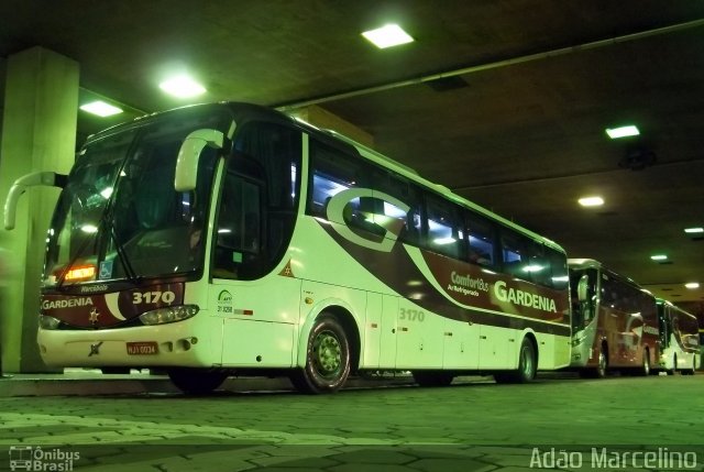 Expresso Gardenia 3170 na cidade de Belo Horizonte, Minas Gerais, Brasil, por Adão Raimundo Marcelino. Número da foto: #1146171.
