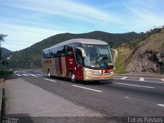Transportes Única Petrópolis RJ 163.038 na cidade de Petrópolis, Rio de Janeiro, Brasil, por Lucas Passos. Número da foto: #1145749.