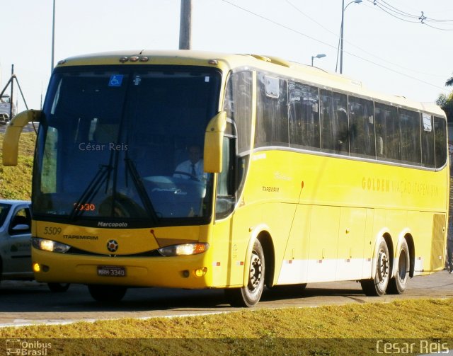 Viação Itapemirim 5509 na cidade de Belo Horizonte, Minas Gerais, Brasil, por César Ônibus. Número da foto: #1147390.