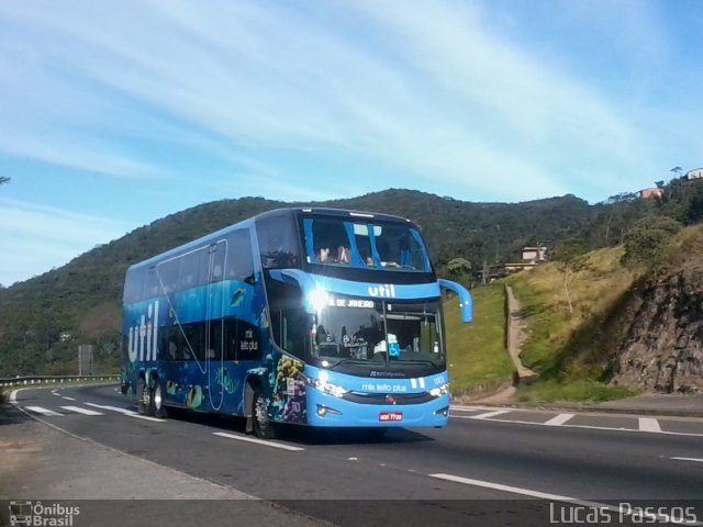 UTIL - União Transporte Interestadual de Luxo 11101 na cidade de Petrópolis, Rio de Janeiro, Brasil, por Lucas Passos. ID da foto: 1147238.