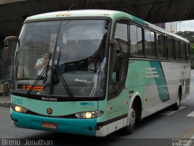 Santa Fé Transportes 050 na cidade de Belo Horizonte, Minas Gerais, Brasil, por Breno  Jonathan. Número da foto: #1147680.