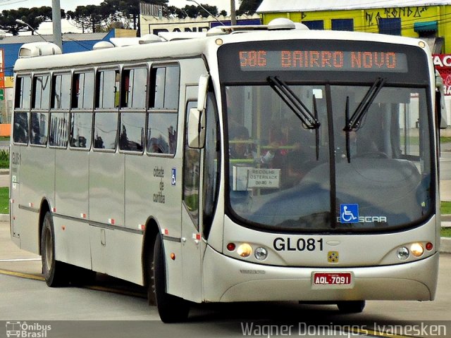 Viação Cidade Sorriso GL081 na cidade de Curitiba, Paraná, Brasil, por Wagner Domingos Ivanesken. ID da foto: 1148316.