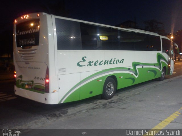 Executiva Transportes e Turismo 8010 na cidade de Santos, São Paulo, Brasil, por Daniel Santos Sardi. Número da foto: #1146818.