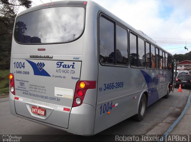 Favi Auto Viação 1004 na cidade de Campos do Jordão, São Paulo, Brasil, por Roberto Teixeira. ID da foto: 1147935.