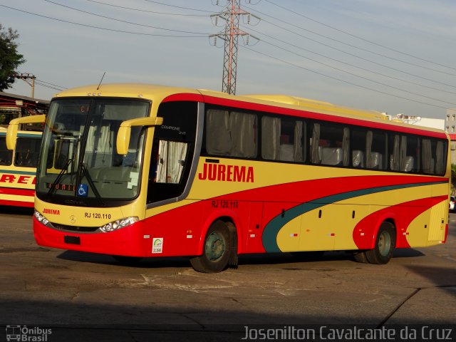 Auto Viação Jurema RJ 120.110 na cidade de Duque de Caxias, Rio de Janeiro, Brasil, por Josenilton  Cavalcante da Cruz. ID da foto: 1147006.