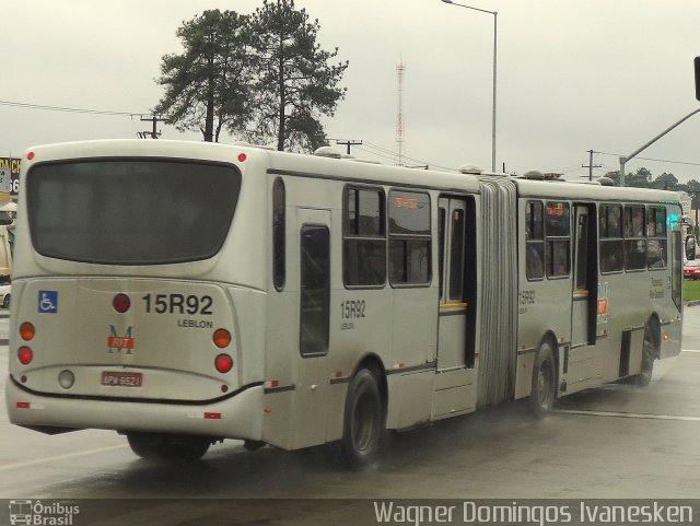 Leblon Transporte de Passageiros 15R92 na cidade de Curitiba, Paraná, Brasil, por Wagner Domingos Ivanesken. ID da foto: 1146913.