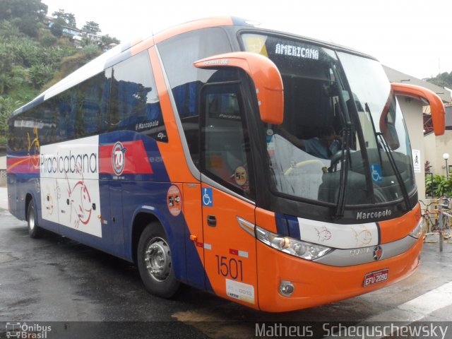 Viação Piracicabana 1501 na cidade de Santos, São Paulo, Brasil, por Matheus  Scheguschewsky. Número da foto: #1148611.