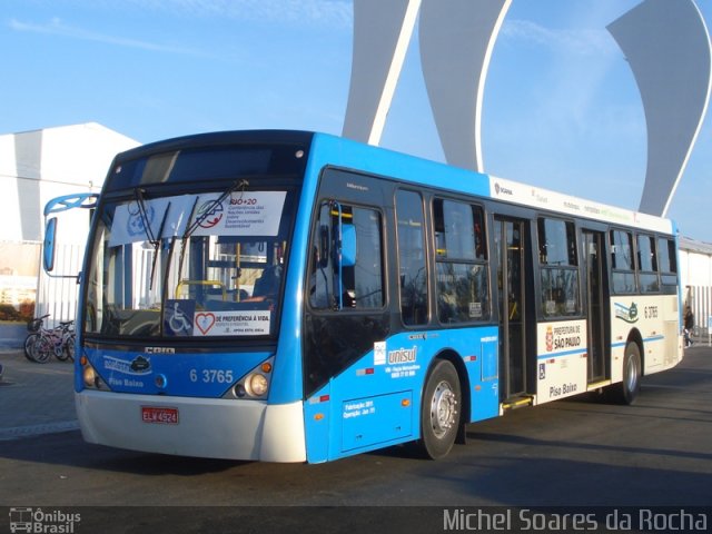 Viação Paratodos > São Jorge > Metropolitana São Paulo > Mobibrasil 6 3765 na cidade de Rio de Janeiro, Rio de Janeiro, Brasil, por Michel Soares da Rocha. Número da foto: #1149545.