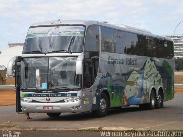 Expresso Federal 7440 na cidade de Brasília, Distrito Federal, Brasil, por Wernan Saymon. ID da foto: 1148906.