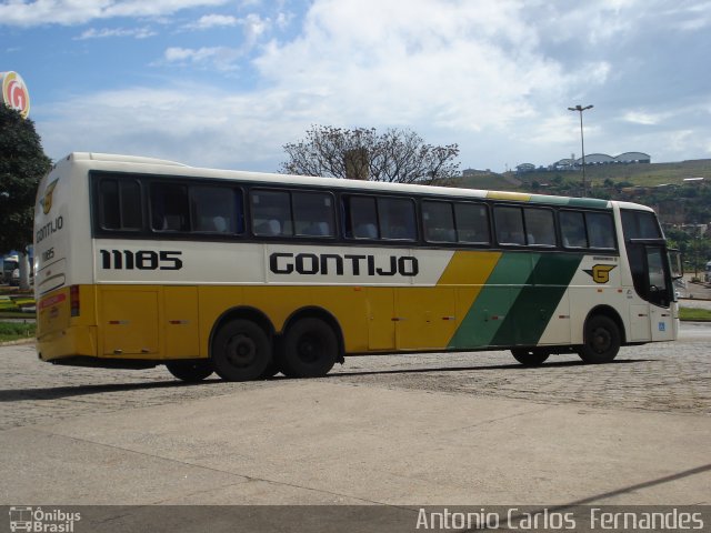 Empresa Gontijo de Transportes 11185 na cidade de João Monlevade, Minas Gerais, Brasil, por Antonio Carlos Fernandes. Número da foto: #1148692.