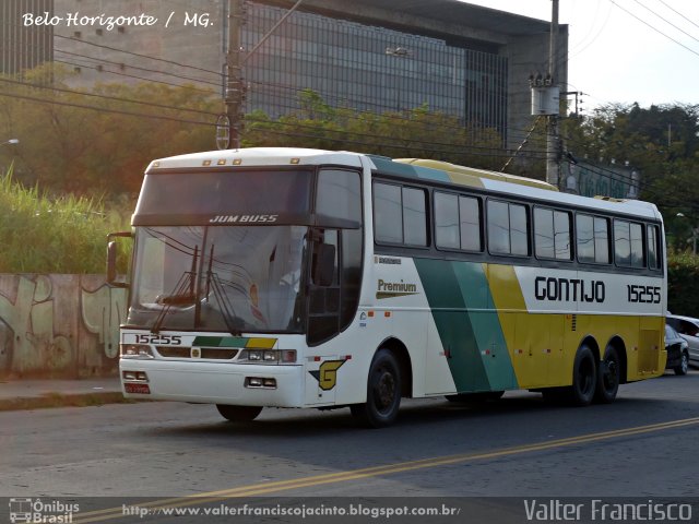 Empresa Gontijo de Transportes 15255 na cidade de Belo Horizonte, Minas Gerais, Brasil, por Valter Francisco. Número da foto: #1149141.