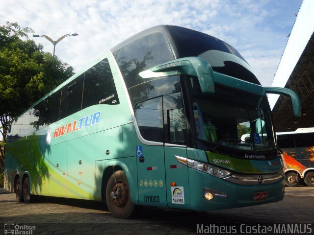 Rival Turismo e Transportes 011003 na cidade de Manaus, Amazonas, Brasil, por Vicente Pinto Moreira. ID da foto: 1148616.