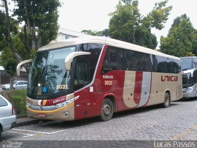 Transportes Única Petrópolis RJ 163.021 na cidade de Petrópolis, Rio de Janeiro, Brasil, por Lucas Passos. Número da foto: #1151837.