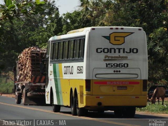 Empresa Gontijo de Transportes 15960 na cidade de Caxias, Maranhão, Brasil, por João Victor. ID da foto: 1151846.