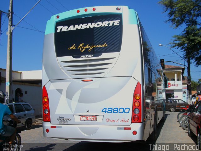 Transnorte - Transporte e Turismo Norte de Minas 48800 na cidade de Januária, Minas Gerais, Brasil, por Thiago  Pacheco. Número da foto: #1151711.