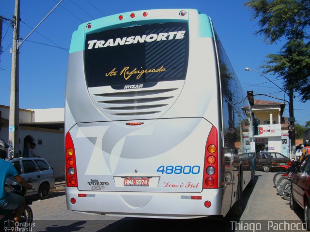 Transnorte - Transporte e Turismo Norte de Minas 48800 na cidade de Januária, Minas Gerais, Brasil, por Thiago  Pacheco. ID da foto: 1151711.