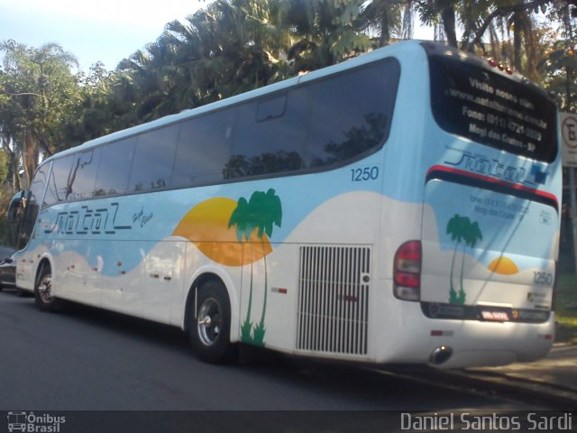 Transportadora Turística Natal 1250 na cidade de Santos, São Paulo, Brasil, por Daniel Santos Sardi. Número da foto: #1154499.