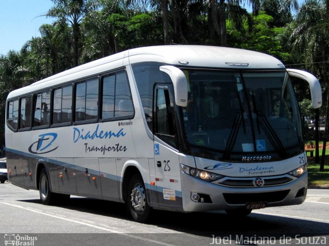 Diadema Transportes 25 na cidade de São Paulo, São Paulo, Brasil, por Joel Mariano de Souza. Número da foto: #1154411.
