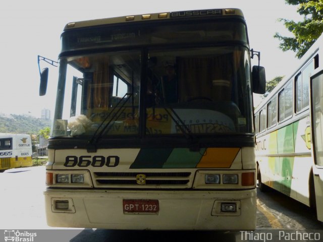 Empresa Gontijo de Transportes 8680 na cidade de Belo Horizonte, Minas Gerais, Brasil, por Thiago  Pacheco. ID da foto: 1153957.