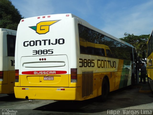 Empresa Gontijo de Transportes 3885 na cidade de São Paulo, São Paulo, Brasil, por Filipe  Vargas Lima. ID da foto: 1153263.