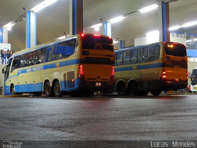 Viação Novo Horizonte 1022311 na cidade de Montes Claros, Minas Gerais, Brasil, por Lucas  Mendes. ID da foto: 1153756.