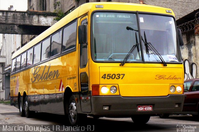 Viação Itapemirim 45037 na cidade de Rio de Janeiro, Rio de Janeiro, Brasil, por Márcio Douglas Ribeiro Venino. ID da foto: 1153643.