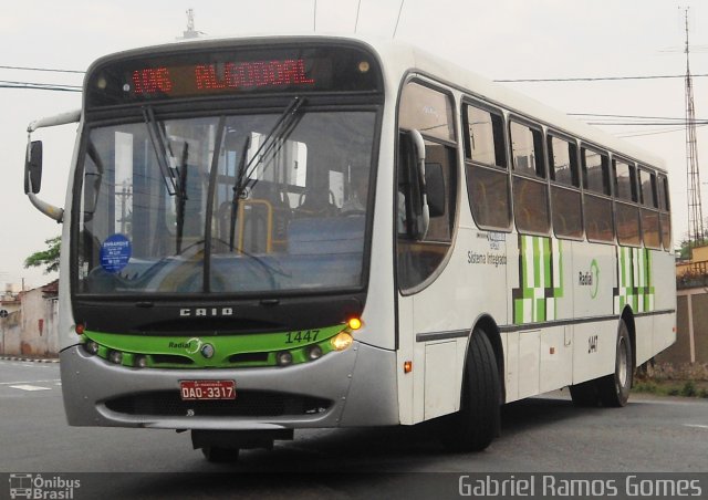 VINCO - Viação Noivacolinense 1447 na cidade de Piracicaba, São Paulo, Brasil, por Gabriel Ramos Gomes. Número da foto: #1155106.