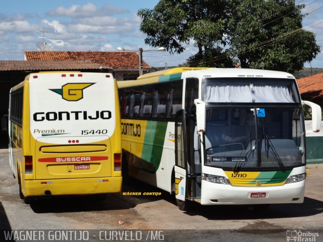 Empresa Gontijo de Transportes 15440 na cidade de Curvelo, Minas Gerais, Brasil, por Wágner  Gontijo. ID da foto: 1153040.