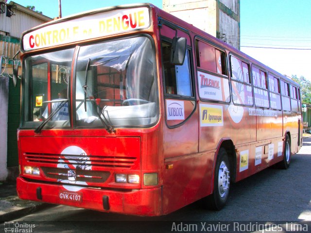 Ônibus Particulares 4107 na cidade de Cubatão, São Paulo, Brasil, por Adam Xavier Rodrigues Lima. ID da foto: 1153823.